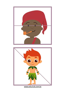Quebra-cabeça do folclore brasileiro para imprimir | Educlub